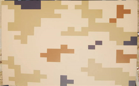 张掖荒漠迷彩漆喷涂